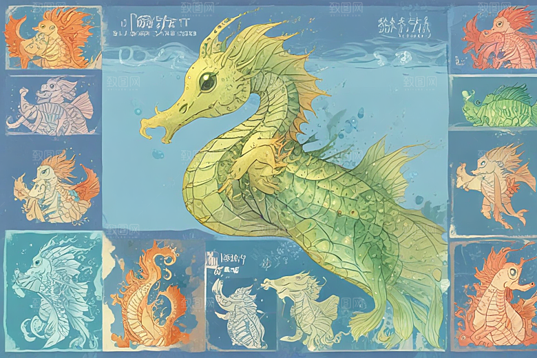 未来海洋世界海马变形记图片