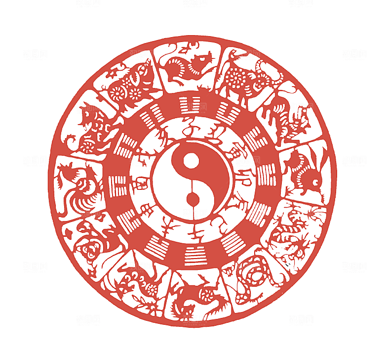 新年春节剪纸创意素材