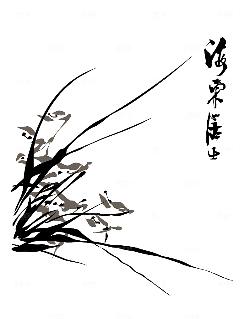 矢量卡通竹子手绘素材元素