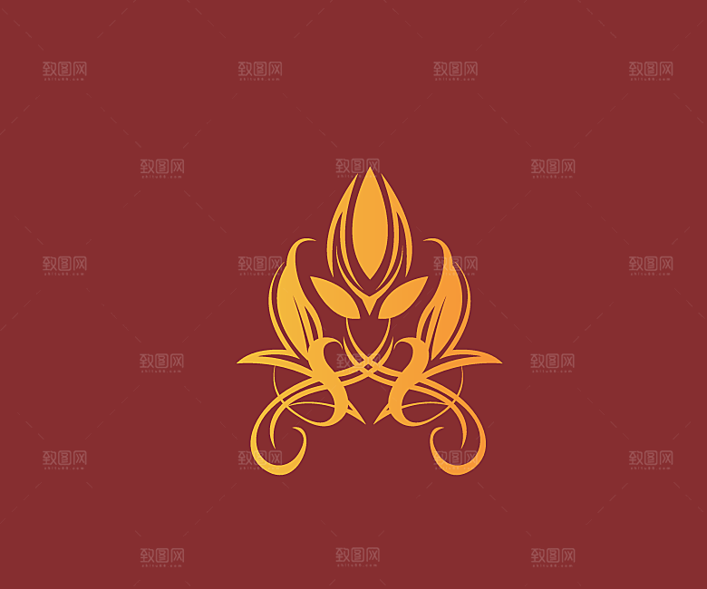 矢量中国古典花纹元素