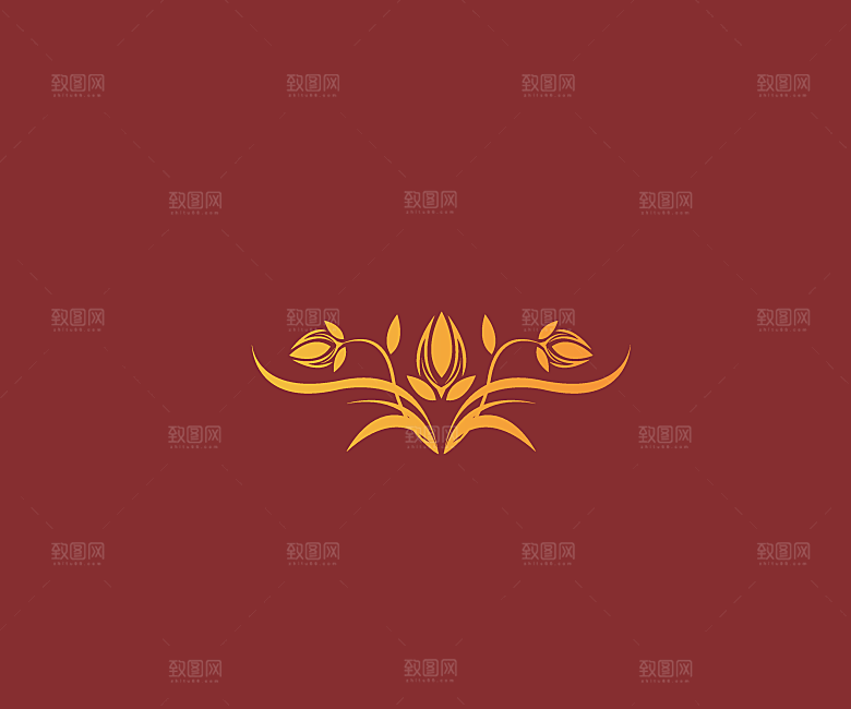 矢量中国古典花纹元素