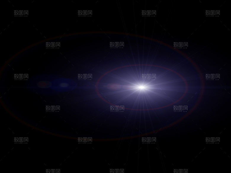 466黑色背景光效
