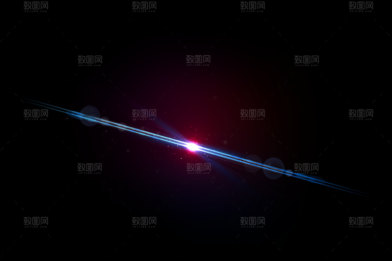 光点光圈光线光效光晕