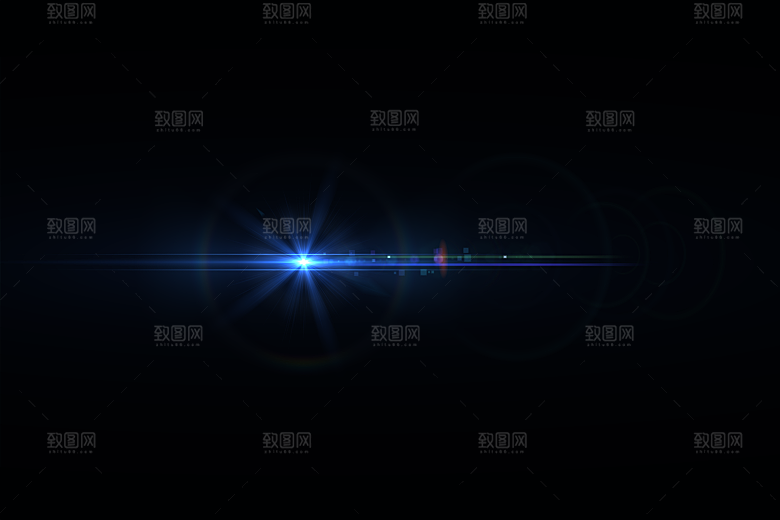 508黑色背景光效