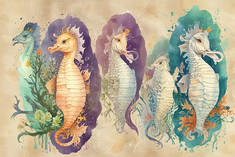 海洋精灵奇幻世界海马物语图片