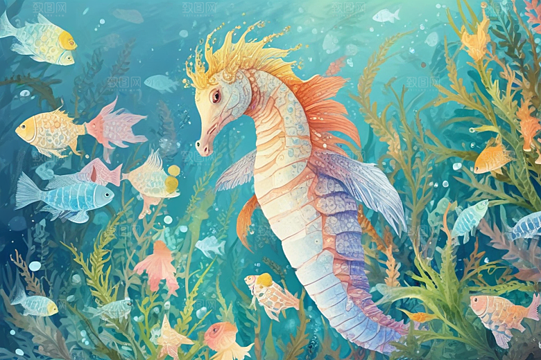 海洋精灵奇幻世界海马物语图片