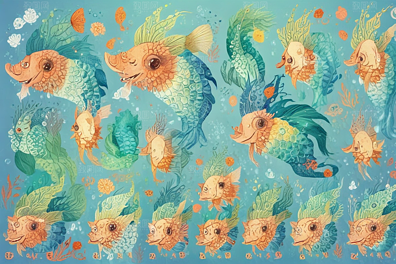 海洋精灵奇幻世界海马物语图片