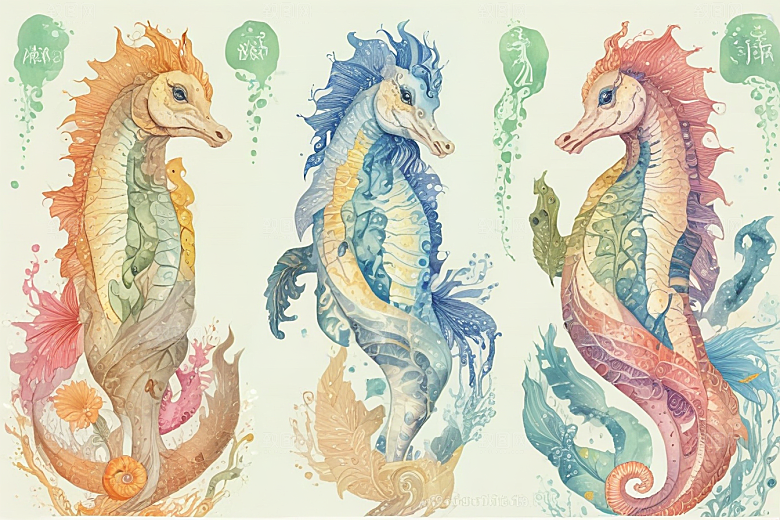海洋精灵奇幻世界海马物语图片
