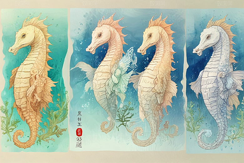 海洋精灵奇幻世界海马物语图片