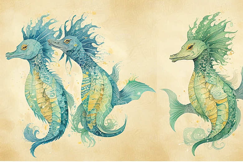 海洋精灵奇幻世界海马物语图片