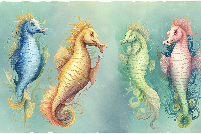 海洋精灵奇幻世界海马物语图片
