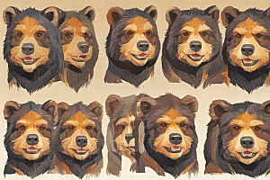 棕熊北极熊混血熊类新物种图片