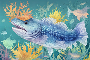 史前巨兽横行深海鱼类生存危机图片