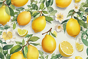 柠檬花园酸甜滋味生机盎然图片
