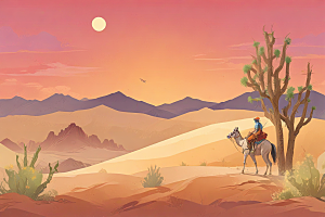 沙漠探险之旅图片