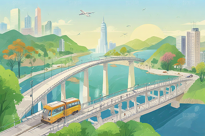 现代城市火箭发射图片