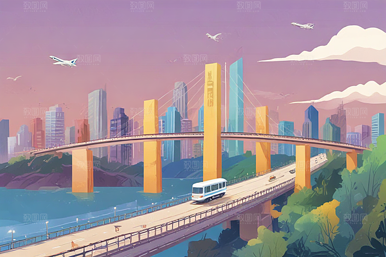现代城市火箭发射图片