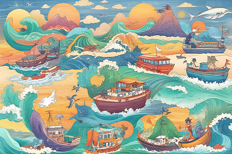 海洋冒险之旅图片