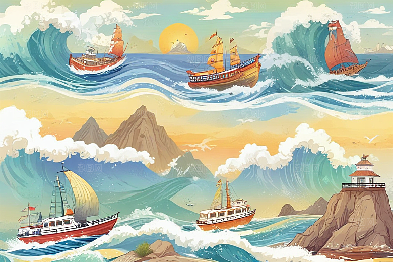 海洋冒险之旅图片