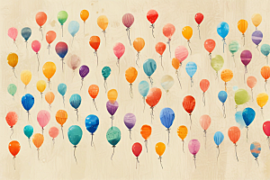 彩色气球奇幻之旅图片