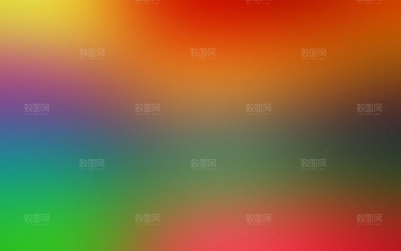 炫酷彩色模糊多彩背景图片