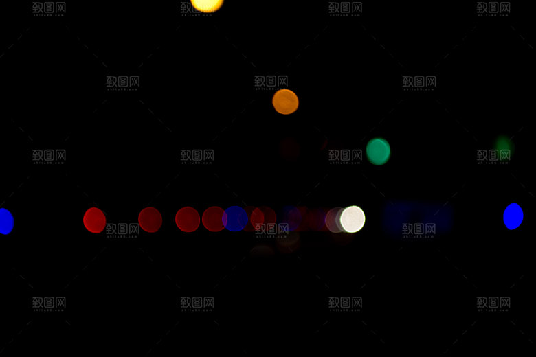 彩色模糊多彩背景图片