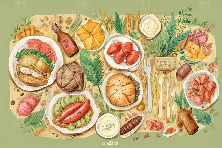 美食大赏 视觉味觉盛宴图片