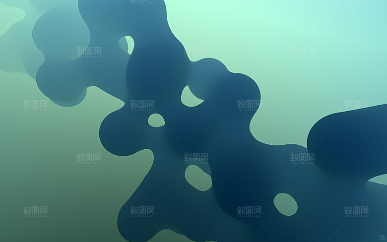 彩色模糊多彩背景图片