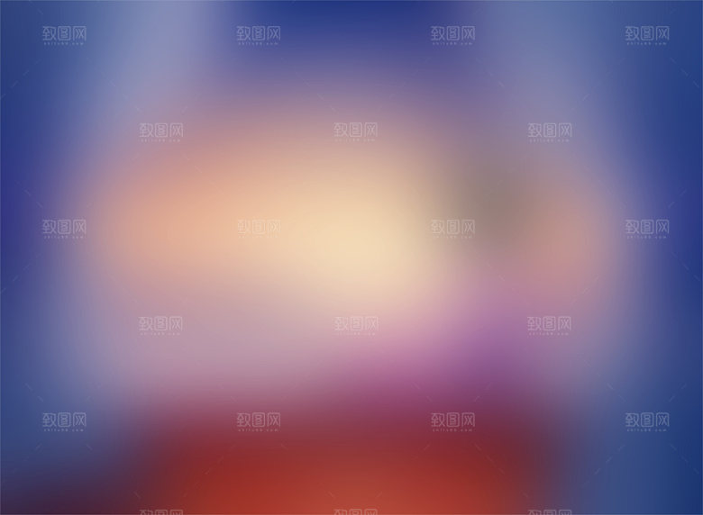 炫酷彩色模糊多彩背景图片