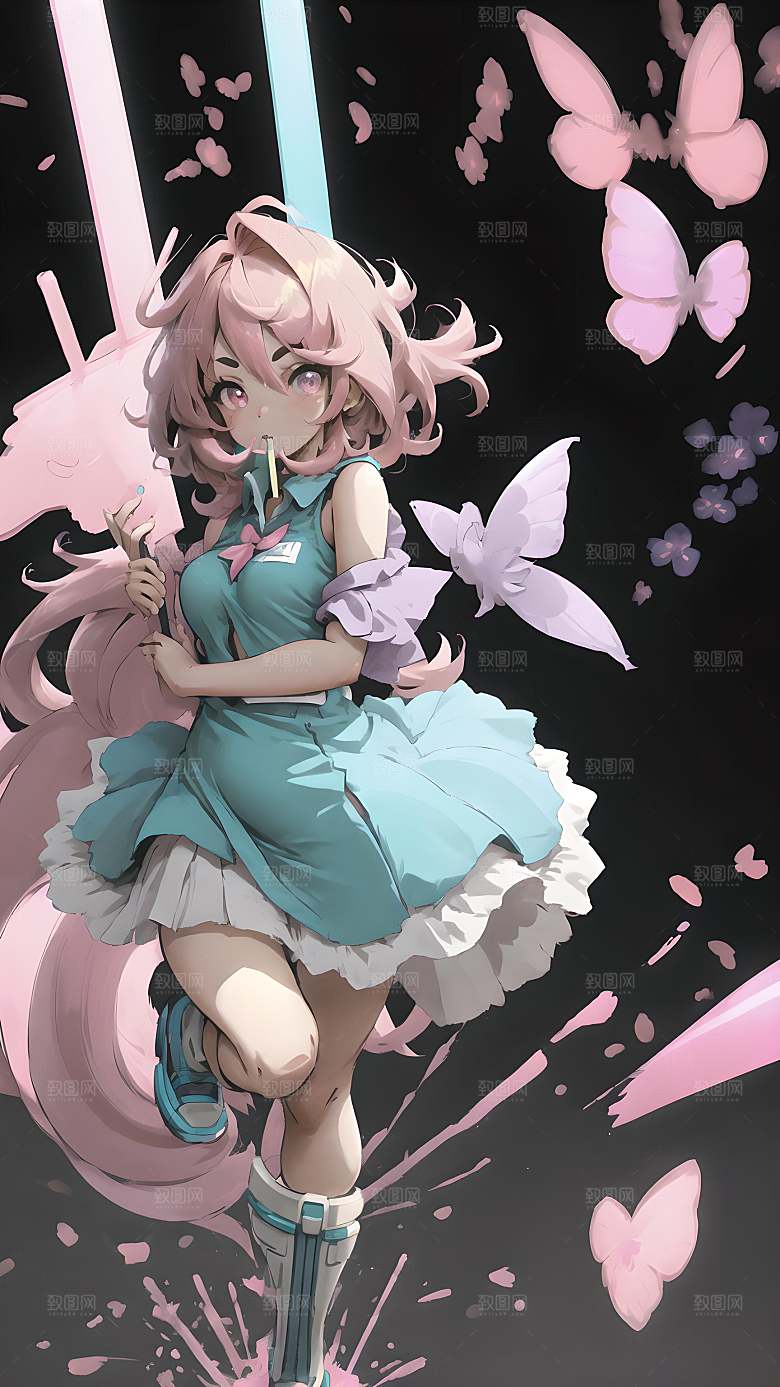 插画自然漫画风元素图片