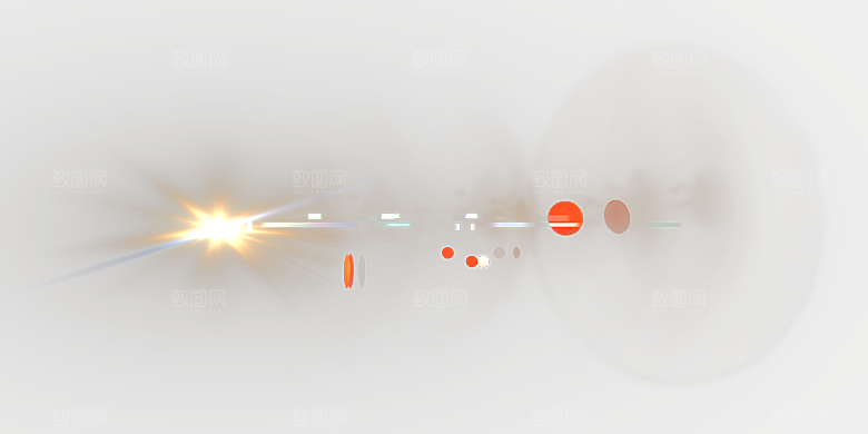 太阳光星光光晕光效光点