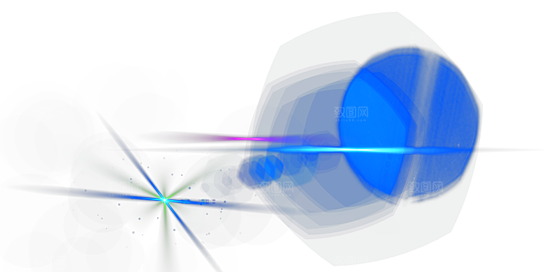 光线光芒发光光辉