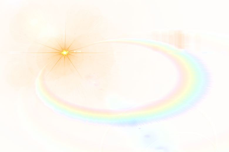 光点光线光效光晕星