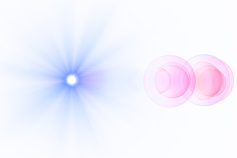 光效光晕光点光线星