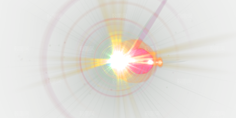 光点光线光效光晕星