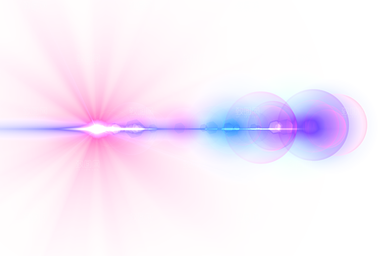 光点光线光效光晕星