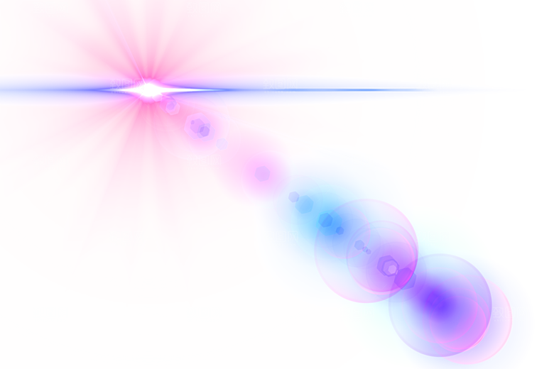 光点光线光效光晕星