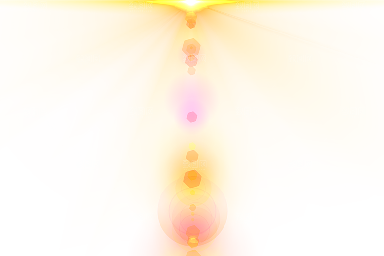 光点光线光效光晕星