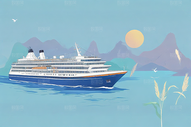 畅享浪漫游轮之旅，尽赏湖光山色图片
