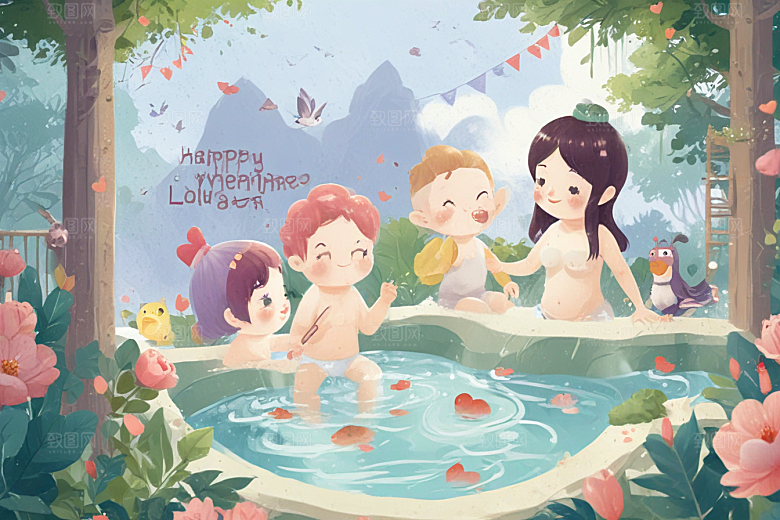 情人节温泉泡汤盛宴图片