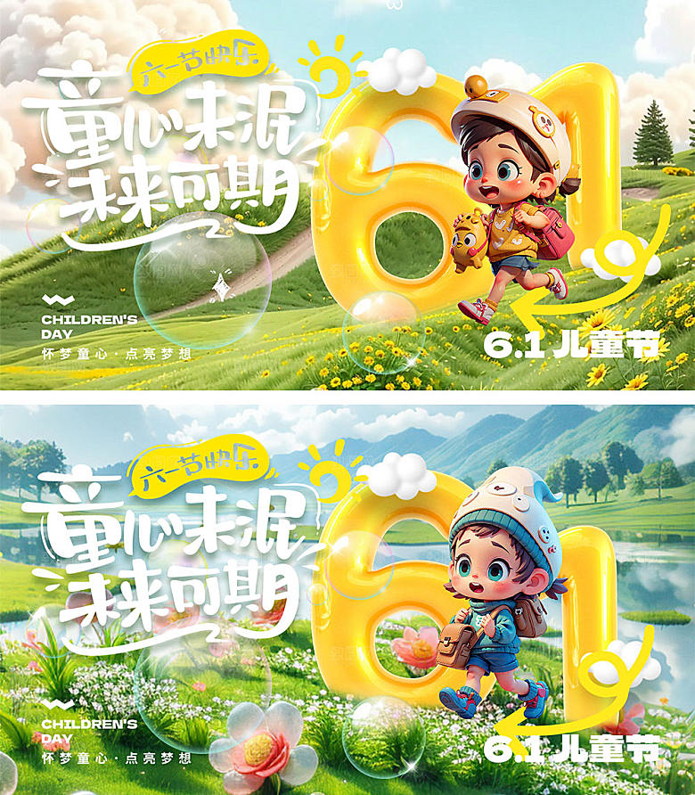 61儿童节海报1