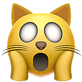 Emoji表情包微信恐怖哭笑可爱猴子素材