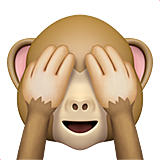 Emoji表情包微信恐怖哭笑可爱猴子素材