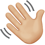 Emoji表情包微信手势手掌可爱图标
