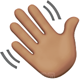 Emoji表情包微信手势手掌可爱图标