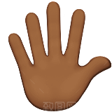 Emoji表情包微信手势手掌可爱图标