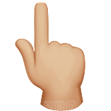 Emoji表情包微信手势手掌可爱图标素材