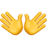 Emoji表情包微信手势手掌可爱图标