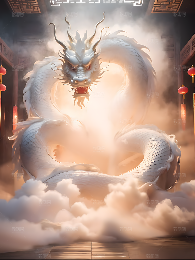 3D金龙金色巨龙