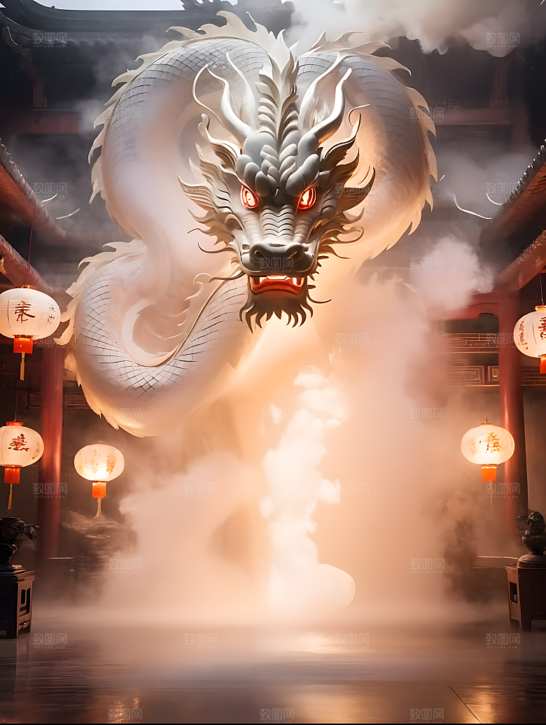 3D金龙金色巨龙